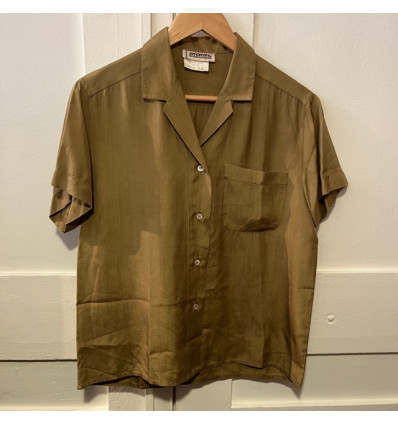 Blouse Georges Rech synonyme soie vintage T40