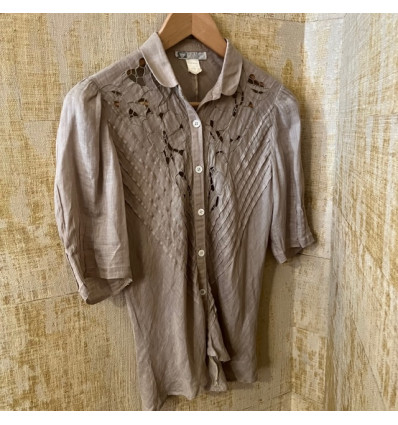 Blouse Emmanuelle Khanh vintage TS