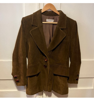 Veste Yves Saint Laurent vintage velours T38/40