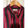 Blouse Per spook soie lavallière TS/M
