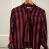 Blouse Per spook soie lavallière TS/M