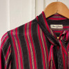 Blouse Per spook soie lavallière TS/M