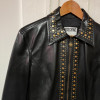 Veste simili cuir Moschino jeans clouté TL