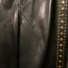 Veste simili cuir Moschino jeans clouté TL