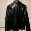 Veste simili cuir Moschino jeans clouté TL