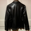 Veste simili cuir Moschino jeans clouté TL