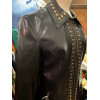 Veste simili cuir Moschino jeans clouté TL