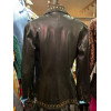 Veste simili cuir Moschino jeans clouté TL