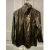Blouse Guy Laroche vintage sopie lamée or