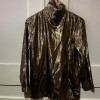 Blouse Guy Laroche vintage sopie lamée or