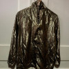 Blouse Guy Laroche vintage sopie lamée or