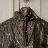 Blouse Guy Laroche vintage sopie lamée or