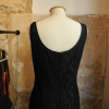 Robe en dentelle rétro noire T38 ou 40