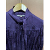 Blouse Saint-Laurent vintage lavallière violette T36