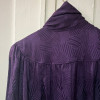 Blouse Saint-Laurent vintage lavallière violette T36