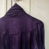 Blouse Saint-Laurent vintage lavallière violette T36