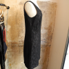 Robe en dentelle rétro noire T38 ou 40