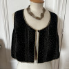 Gilet sans manches David Molho TS/M velours or