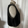 Gilet sans manches David Molho TS/M velours or
