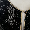 Gilet sans manches David Molho TS/M velours or