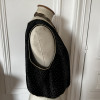 Gilet sans manches David Molho TS/M velours or
