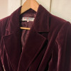 Veste Saint-Laurent vintage velours T38