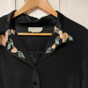 Blouse Emmanuelle Khanh vintage crepe TM