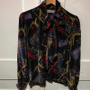 Blouse Jean Louis Scherrer vintage lavalliere années 80 TS/M