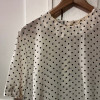 Blouse Celine vintage T42 pois