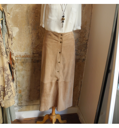 Jupe Celine en daim taille 38