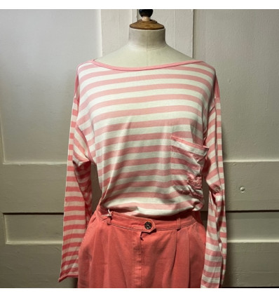 Tee-shirt Celine vintage rayures TL
