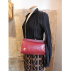 Pochette CARVEN cuir bordeaux