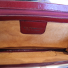 Pochette CARVEN cuir bordeaux