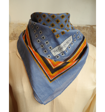 Foulard Yves Saint-Laurent vintage 