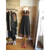 Robe vintage à bretelles