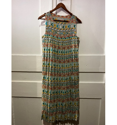 Robe Guy Laroche soie plissée T40