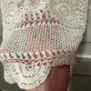 Top crochet vintage hippy chic TS