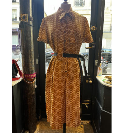 Robe Hermes vintage soie TM