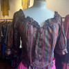 Blouse Kenzo vintage ikat T38