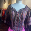 Blouse Kenzo vintage ikat T38