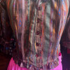 Blouse Kenzo vintage ikat T38