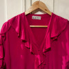 Blouse Emmanuelle Khanh vintage soie TM
