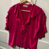 Blouse Emmanuelle Khanh vintage soie TM