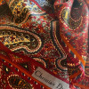 Chale Christian Dior vintage laine imprimé cachemire