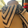 Carré Christian Dior monogramme vintage coton
