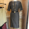 Robe Givenchy pois vintage