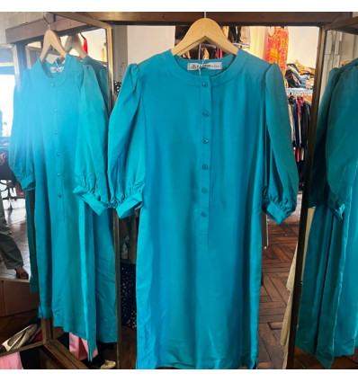 Robe soie Jean Louis Scherrer vintage