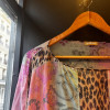 Poncho soie mousseine Galliano