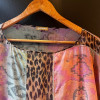 Poncho soie mousseine Galliano
