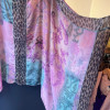 Poncho soie mousseine Galliano